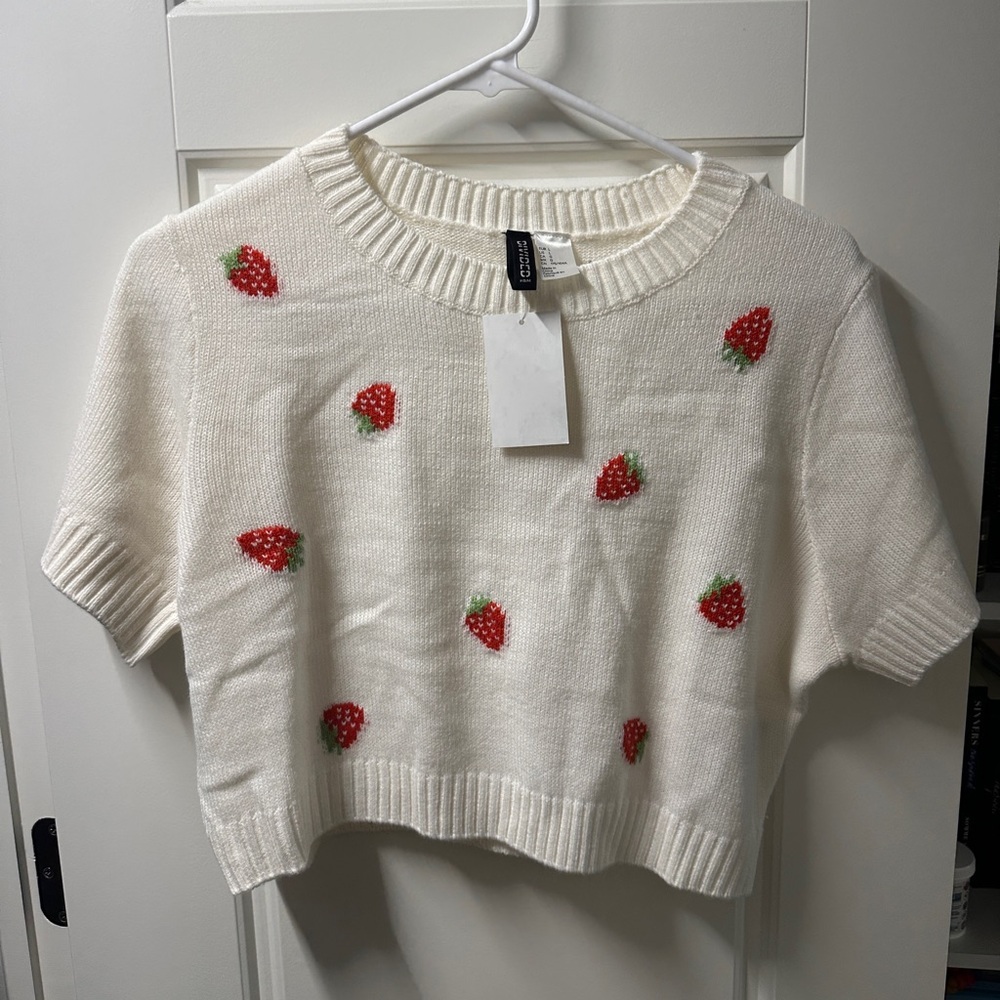 NWT Women’s H&M knit crop top